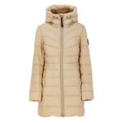 Beige Gewatteerde Donsjas Vrouw Canada Goose , Beige , Dames