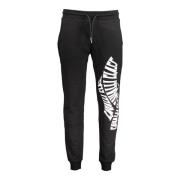 Sportieve broek met geborstelde textuur en elastische tailleband Caval...