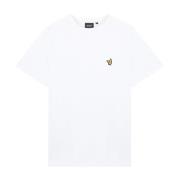 Slub T-shirt voor mannen Lyle & Scott , White , Heren