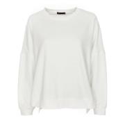 Casual Sweatshirt Lunaia Stijl Drykorn , White , Dames