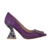 Versierde hakschoen Alma EN Pena , Purple , Dames