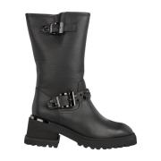 Rhinestone Half-Boot Alma EN Pena , Black , Dames