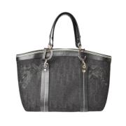 Pre-owned Canvas totes Dior Vintage , Black , Dames