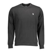 Zwarte Crewneck Sweatshirt met Lange Mouwen U.s. Polo Assn. , Black , ...