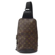 Pre-owned Canvas crossbody-bags Louis Vuitton Vintage , Brown , Heren