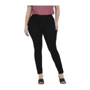 Skinny Jeggings Huba Only Carmakoma , Black , Dames