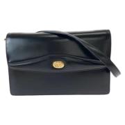 Pre-owned Leather gucci-bags Gucci Vintage , Black , Dames