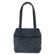 Pre-owned Canvas gucci-bags Gucci Vintage , Black , Dames