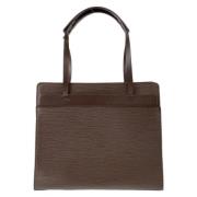 Pre-owned Leather louis-vuitton-bags Louis Vuitton Vintage , Brown , D...