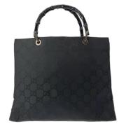 Pre-owned Canvas gucci-bags Gucci Vintage , Black , Dames