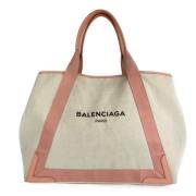 Pre-owned Canvas totes Balenciaga Vintage , Pink , Dames