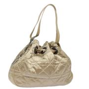 Pre-owned Nylon dior-bags Dior Vintage , Beige , Dames