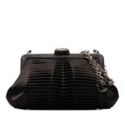 Pre-owned Canvas shoulder-bags Salvatore Ferragamo Pre-owned , Black ,...