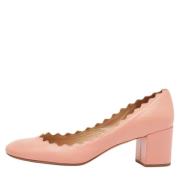 Pre-owned Leather heels Chloé Pre-owned , Pink , Dames