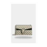 Dionysus GG Small Shoulder Tas Gucci , Beige , Dames