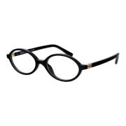 Stijlvolle Optische Bril Miu Miu , Black , Dames