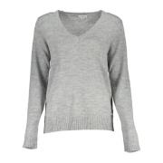 Zilveren Trui met Lange Mouwen U.s. Polo Assn. , Gray , Dames