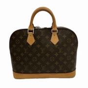 Pre-owned Canvas louis-vuitton-bags Louis Vuitton Vintage , Brown , Da...