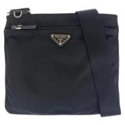 Pre-owned Canvas prada-bags Prada Vintage , Black , Dames