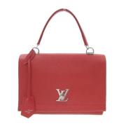 Pre-owned Leather louis-vuitton-bags Louis Vuitton Vintage , Red , Dam...