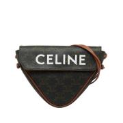 Pre-owned Canvas celine-bags Celine Vintage , Brown , Dames