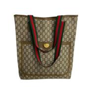 Pre-owned Canvas gucci-bags Gucci Vintage , Brown , Dames