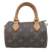 Pre-owned Canvas louis-vuitton-bags Louis Vuitton Vintage , Brown , Da...