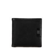 Pre-owned Canvas wallets Gucci Vintage , Black , Dames