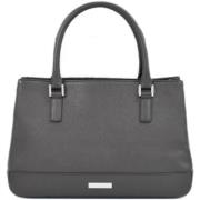 Pre-owned Leather handbags Burberry Vintage , Black , Dames