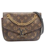 Pre-owned Canvas louis-vuitton-bags Louis Vuitton Vintage , Brown , Da...