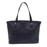 Pre-owned Leather shoulder-bags Bvlgari Vintage , Black , Dames