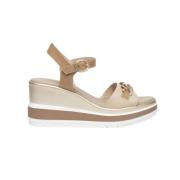 Stijlvolle Casual Schoenen Nerogiardini , Beige , Dames