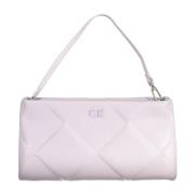 Paarse Dames Handtas met Logo Calvin Klein , Purple , Dames