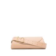 Beige Cannolo Kleine Schoudertas Jil Sander , Beige , Dames