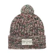 Multicolor Pom Pom Wollen Beanie Hoed Golden Goose , Multicolor , Here...