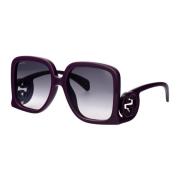 Stijlvolle zonnebril Gg1326S Gucci , Purple , Dames