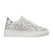 Studded Leren Sneaker Alma EN Pena , Multicolor , Dames