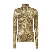 Gele T-shirts & Polos voor vrouwen Just Cavalli , Yellow , Dames