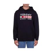 Heren Sweatshirt Dm0Dm15009 Tommy Hilfiger , Blue , Heren