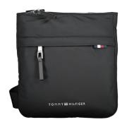 Verstelbare Schoudertas Zwart Polyester Logo Tommy Hilfiger , Black , ...