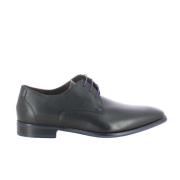 Zwarte Herenschoenen Sfm-30329 Floris van Bommel , Black , Heren