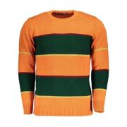 Oranje Crew Neck Trui met Lange Mouwen U.s. Polo Assn. , Orange , Here...