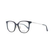 Zwarte Plastic Butterfly Optische Frames Max Mara , Black , Dames