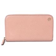 Pre-owned Leather wallets Gucci Vintage , Pink , Dames