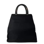 Pre-owned Canvas prada-bags Prada Vintage , Black , Dames