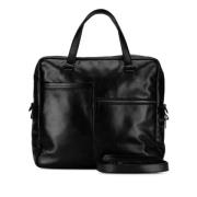 Pre-owned Leather louis-vuitton-bags Louis Vuitton Vintage , Black , D...