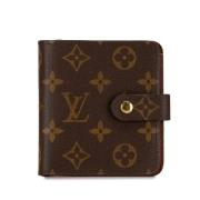 Pre-owned Canvas wallets Louis Vuitton Vintage , Brown , Dames