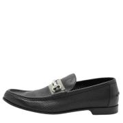 Pre-owned Leather flats Gucci Vintage , Black , Heren