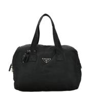 Pre-owned Canvas handbags Prada Vintage , Black , Dames