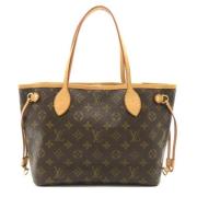 Pre-owned Canvas louis-vuitton-bags Louis Vuitton Vintage , Brown , Da...